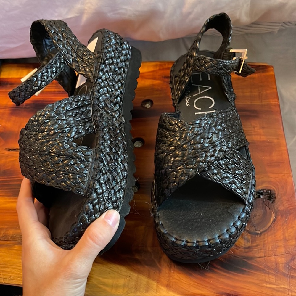 Black sandals